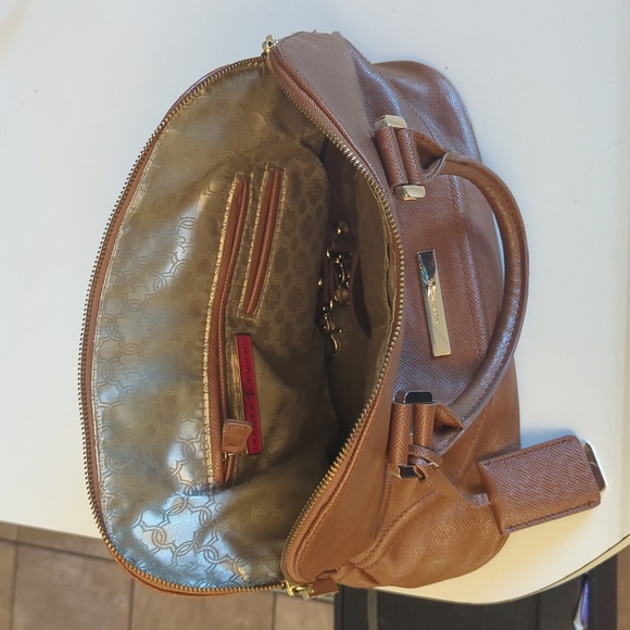 Ivanka Trump handbag brown beige - Picture 4 of 6